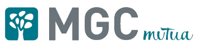 Logo de MGC mútua, empresa vinculada al Centre Psicològic Pàdua en Barcelona.